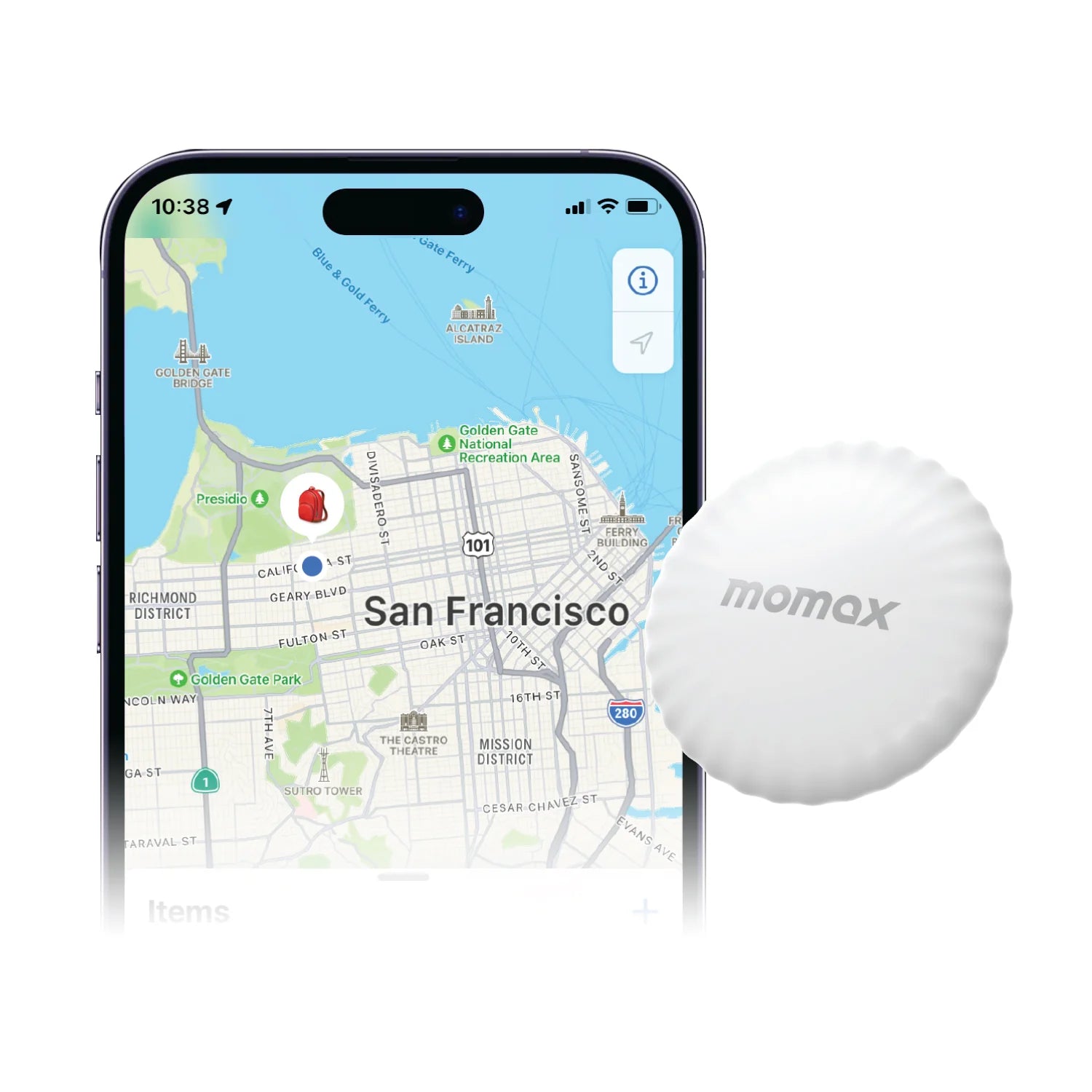 Momax PinTag Find My Tracker Momax PinTag Find My Tracker